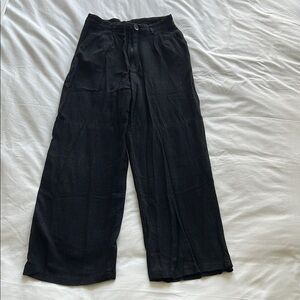 Princess Polly Black Trouser Pants
